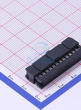 IDC连接器(牛角/简牛) 5212-24YBS0BW01 P=2.54mm Wcon(维峰电子)