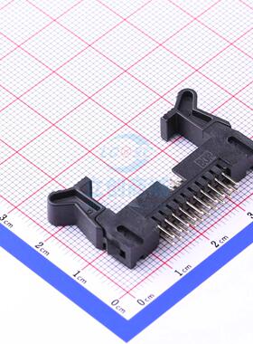 IDC连接器(牛角/简牛) 2.0-2*10P直牛角 直插,P=2mm BOOMELE(博穆