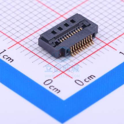 FFC/FPC连接器 THD05175-10CL-GF SMD,P=0.5mm THD(台华达)