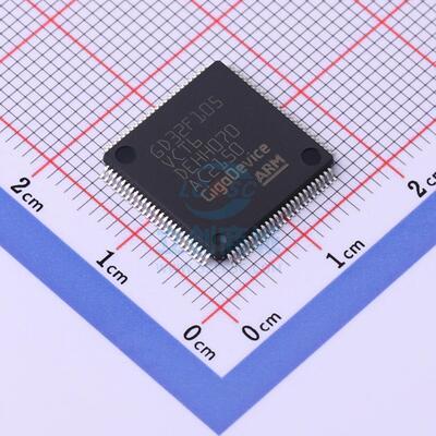 单片机(MCU/MPU/SOC) GD32F105VCT6 LQFP-100_14x14x05P GigaDevi