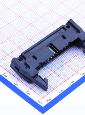 IDC连接器(牛角/简牛) 2.54-2*13P弯牛角 弯插,P=2.54mm BOOMELE(