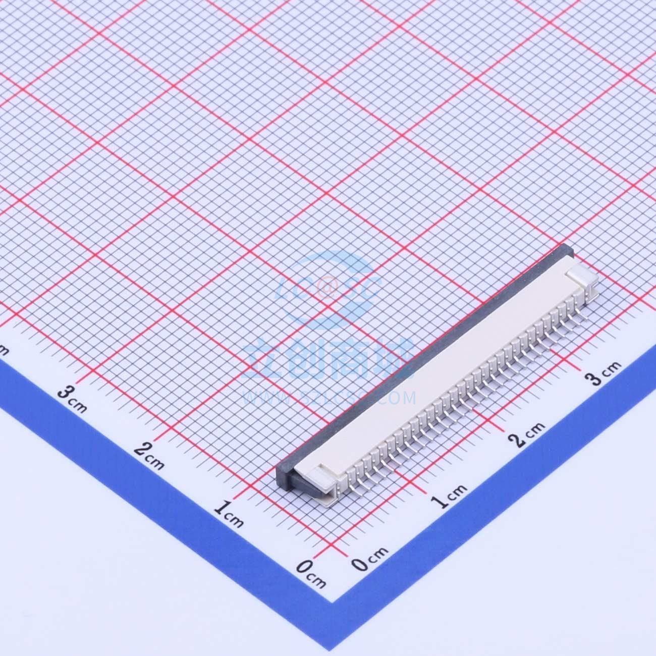 FFC/FPC连接器 AFA07-S30FCA-00 SMD,P=1mm JS(钜硕电子)
