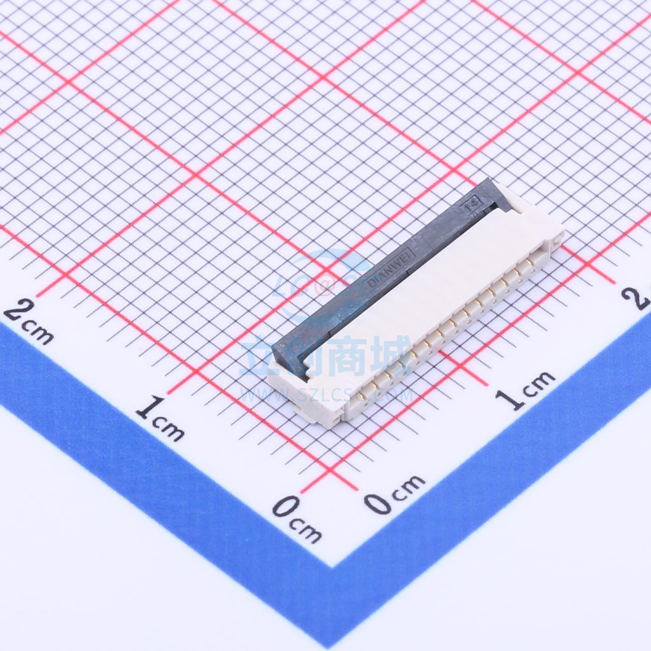 FFC/FPC连接器 F1004-H-14-20G-R SMD,P=1mm XFCN(兴飞)