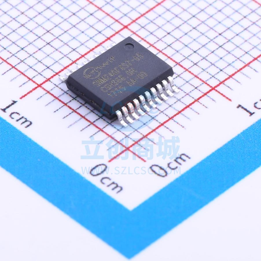 单片机(MCU/MPU/SOC) SWM240F6S7-65 SSOP-20 Synwit(华芯微特)