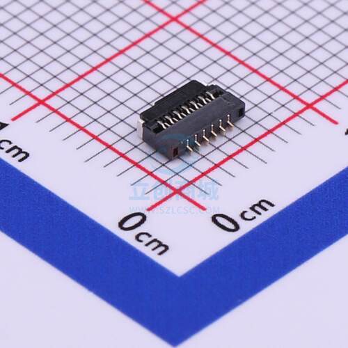 FFC/FPC连接器 X03A10L13G SMD,P=0.3mm XKB Connectivity(中国星