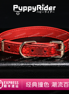 PUPPYRIDER小众蛇纹项圈女m