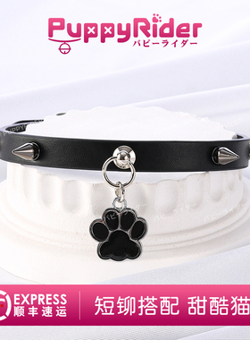 PUPPYRIDER亚比猫咪猫爪项圈m
