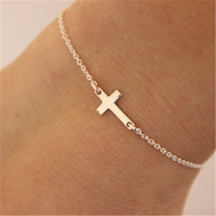 Classic Anklet bracelet Ladies Ankle Cross for Pendant Women