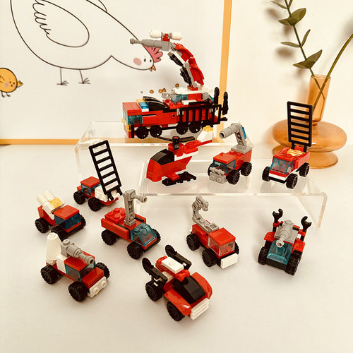 BrosBlock积木城市消防拼装玩具