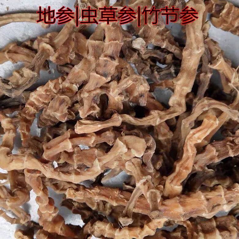 中药材竹节参地参虫草参 竹节参 九节参九阳草干货500g包邮正品