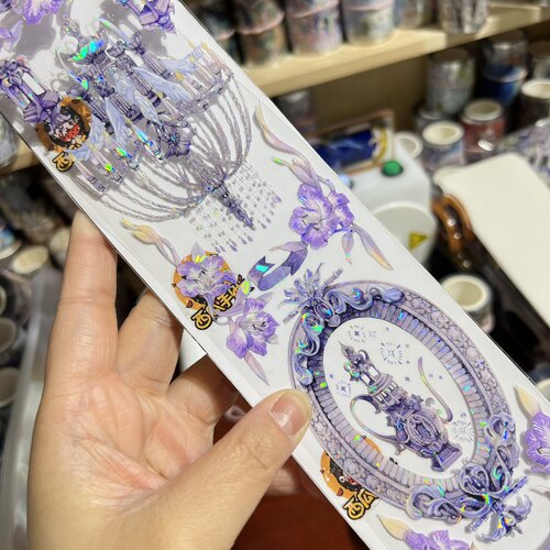 XXStudio分装胶带钟楼祷告赞礼诗背景钟楼素材流麻咕卡贴纸