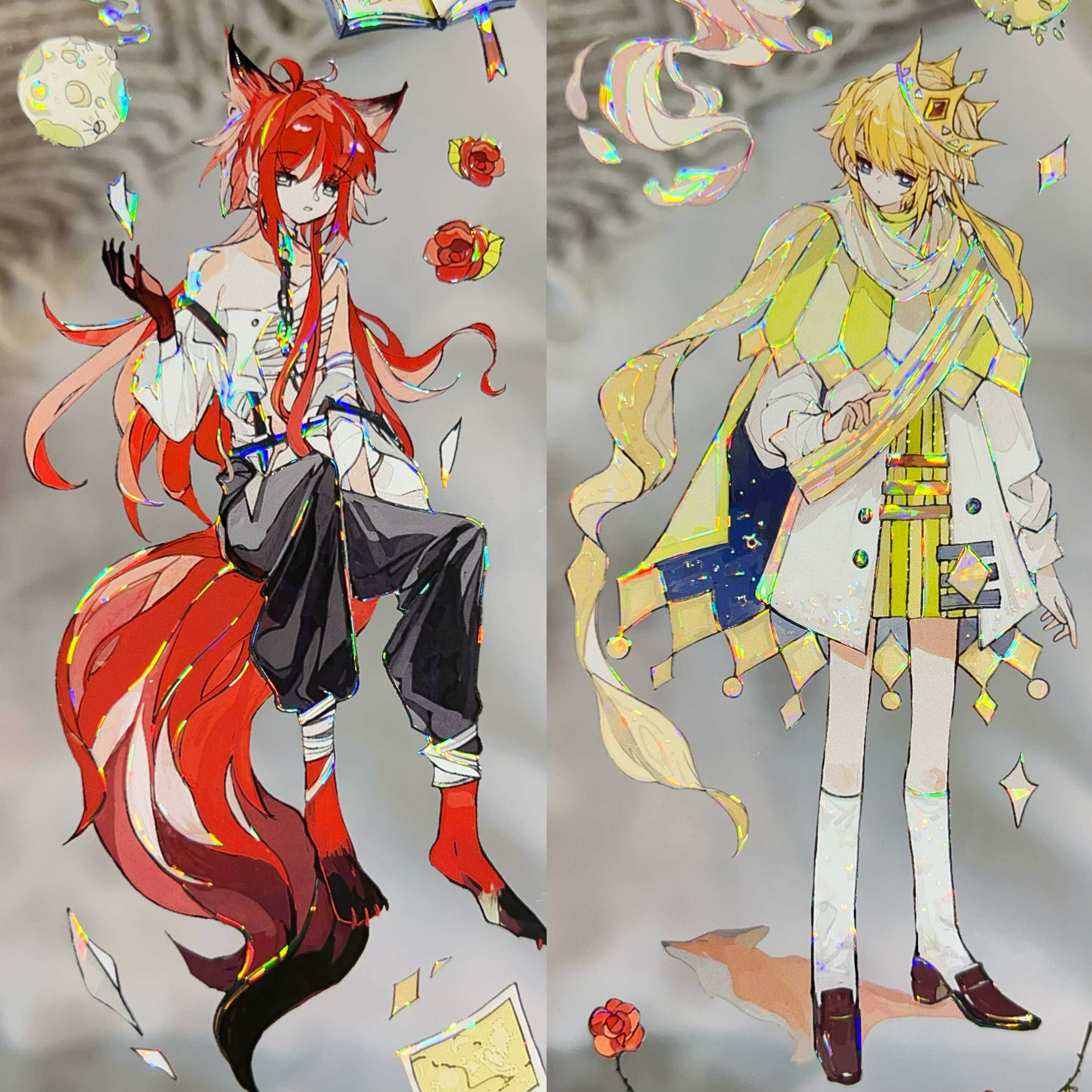 分装手账胶带未完之约在遥远的星星上椿日序曲可爱男孩女孩人物