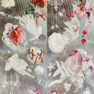 StudioVI分装手账胶带爱不释手3大手流麻咕卡手账拼贴