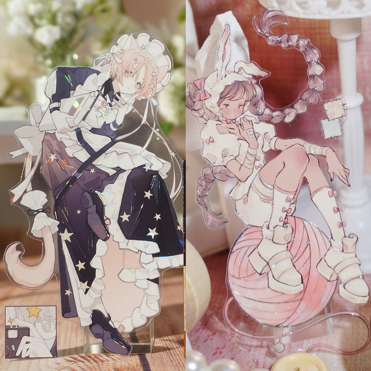 纯情男友分装手账胶带绒布商店男仆氧气馆人物流麻咕卡素材