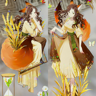 路灯分装手账胶带泡影之梦同行之旅人物背景女孩流麻咕卡素材