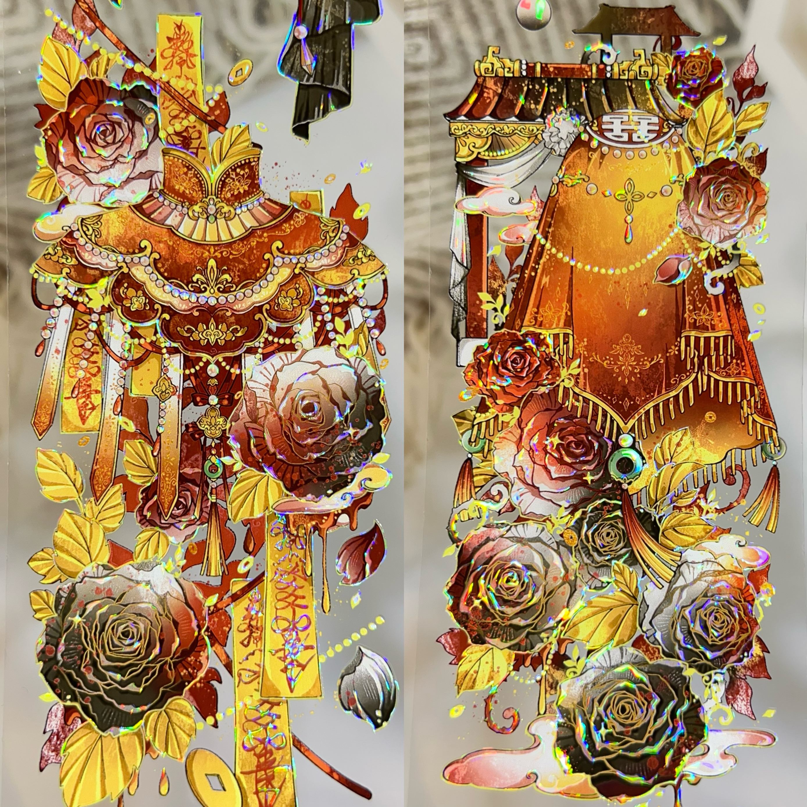面具系列手账胶带李富贵