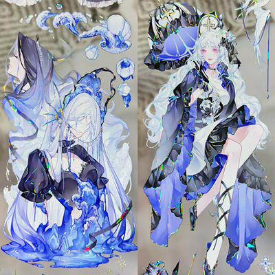 吾心分装手账胶带圣心盛宴雨中嬉戏人物女流麻咕卡