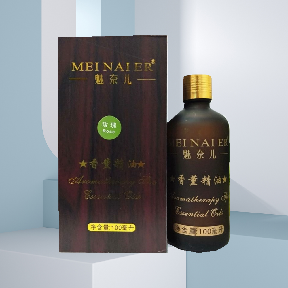 魅奈儿玫瑰精油100ml香薰脸面部开背通经络spa油美容院专用正品