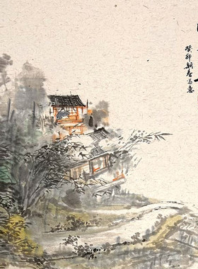 手绘真迹挂画手绘国画