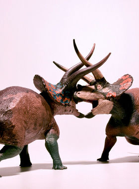 西班牙Eofauna恐龙模型动物玩具侏罗纪三角龙Cryptic/Dominant