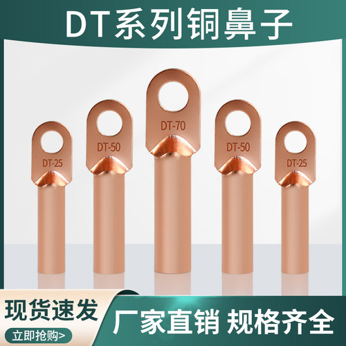 铜鼻子铜接头DT10/16/
