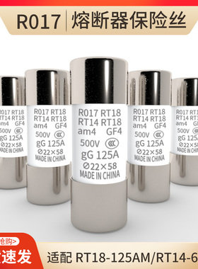 R017/RO17 100A 陶瓷保险芯 32~125A保险丝熔断器厂