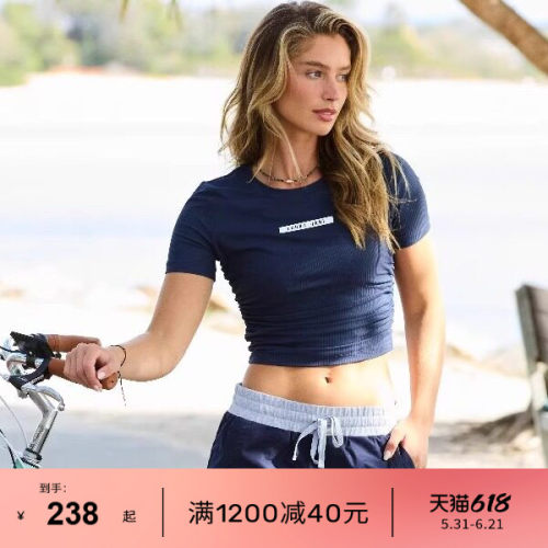 LornaJane短袖T恤螺纹上衣罩衫