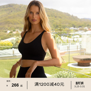 LornaJane运动内衣瑜伽文胸上衣背心V领LOTUS美背健身瑜伽服女LJ