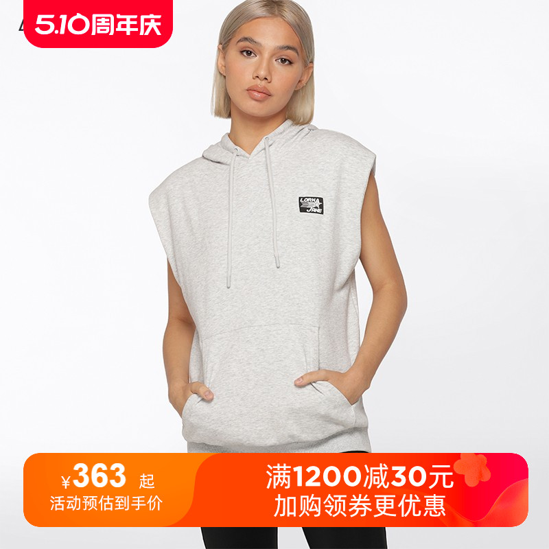 Lorna Jane 大廓型宽松抽绳套头运动卫衣Olympia休闲上衣女 运动服/休闲服装 运动卫衣/套头衫 原图主图