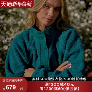 秋冬绒LornaJane摇粒绒运动上衣罩衫 卫衣瑜伽FLEECE健身 外套长袖