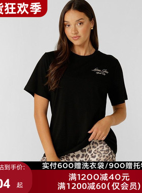 LornaJane运动瑜伽T恤短袖上衣罩衫修身WELLNESS跑步瑜伽服女LJ