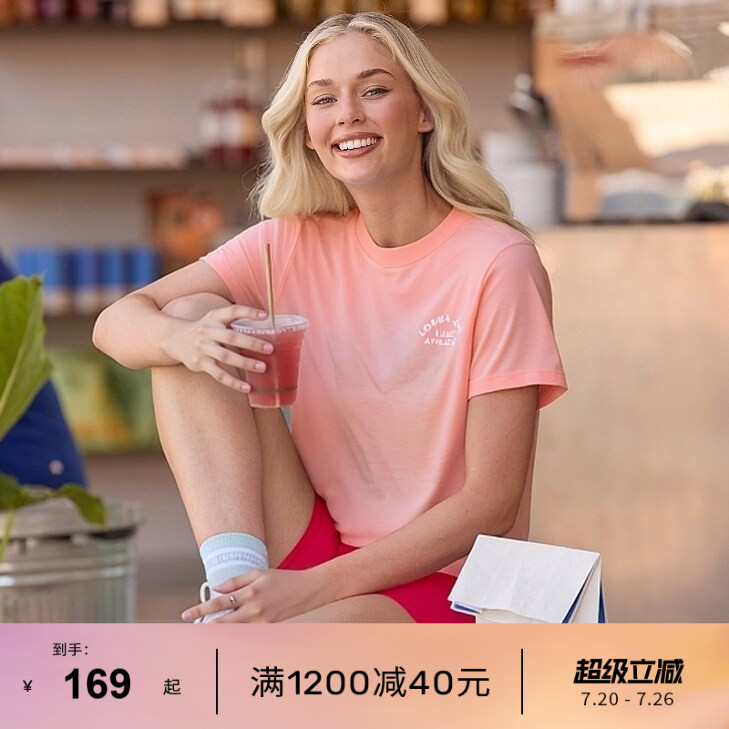 LornaJane运动瑜伽t恤短袖长袖上衣背心罩衫Lotus健身女瑜伽服LJ