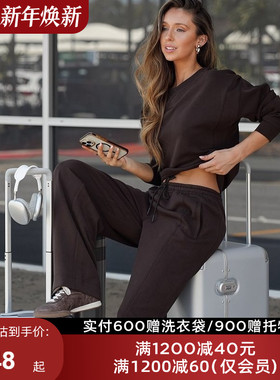 LornaJane运动长袖上衣卫衣卫裤瑜伽服套装SPACER健身网球女瑜伽