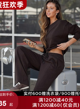 LornaJane运动长袖上衣卫衣卫裤瑜伽服套装SPACER健身网球女瑜伽