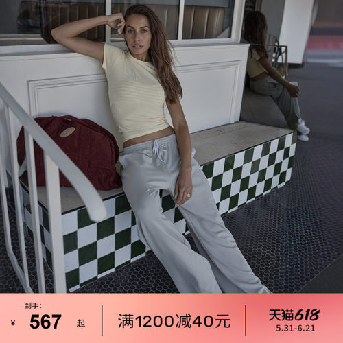 LornaJane高腰轻薄阔腿瑜伽裤