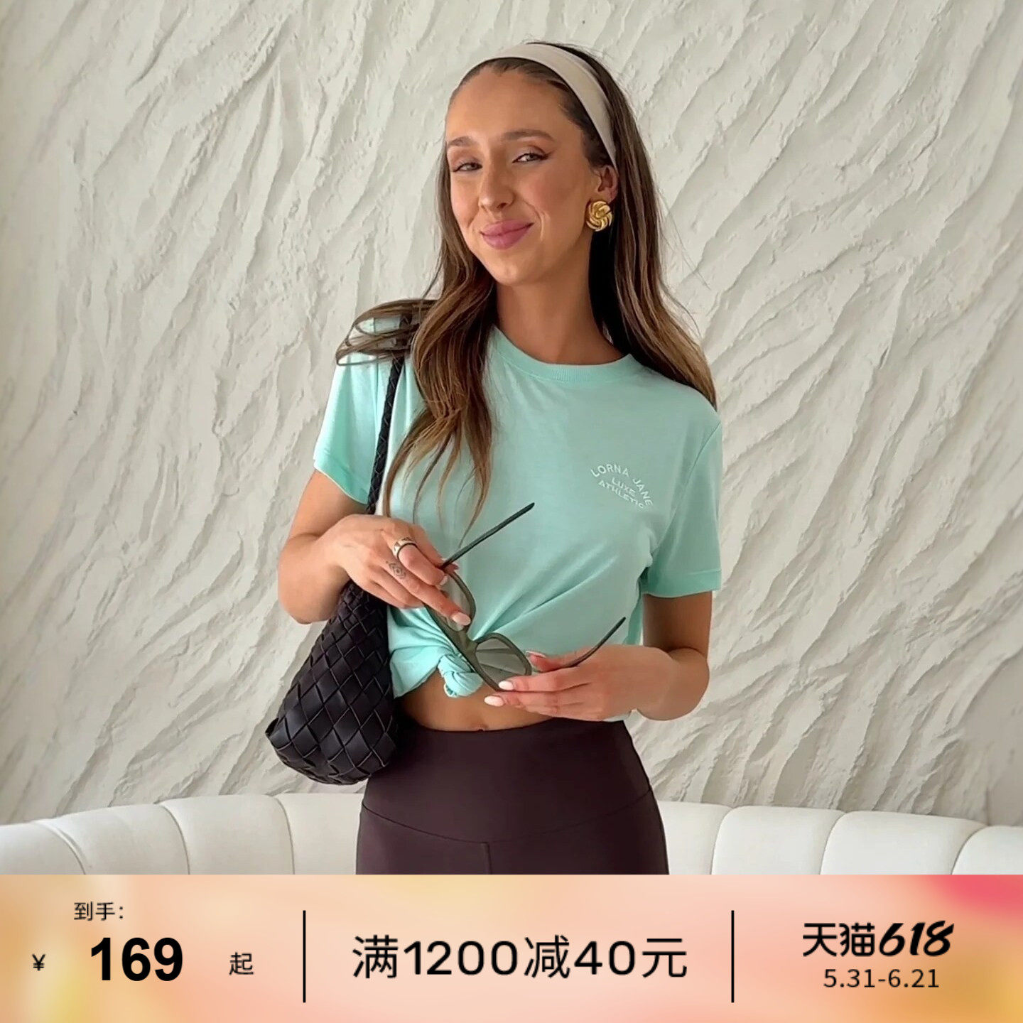 LornaJane运动瑜伽t恤短袖长袖上衣背心罩衫Lotus健身女瑜伽服LJ