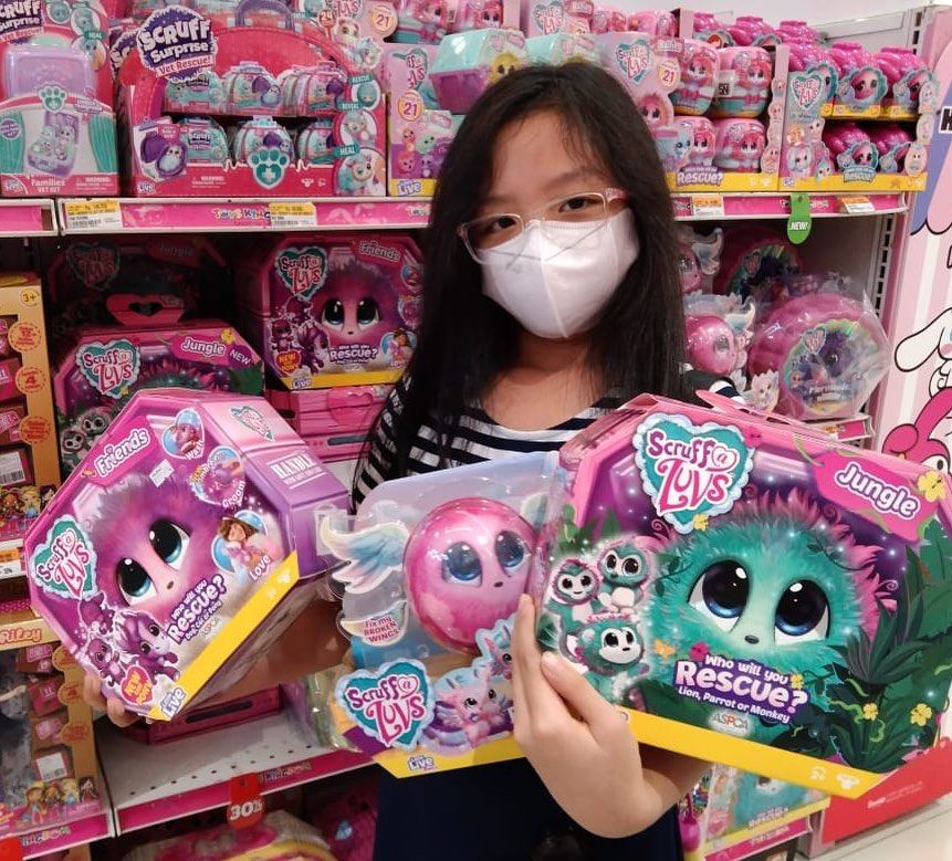 出口正B惊喜洗澡玩偶盲盒玩具礼物收养宠物毛绒变身球littlelive