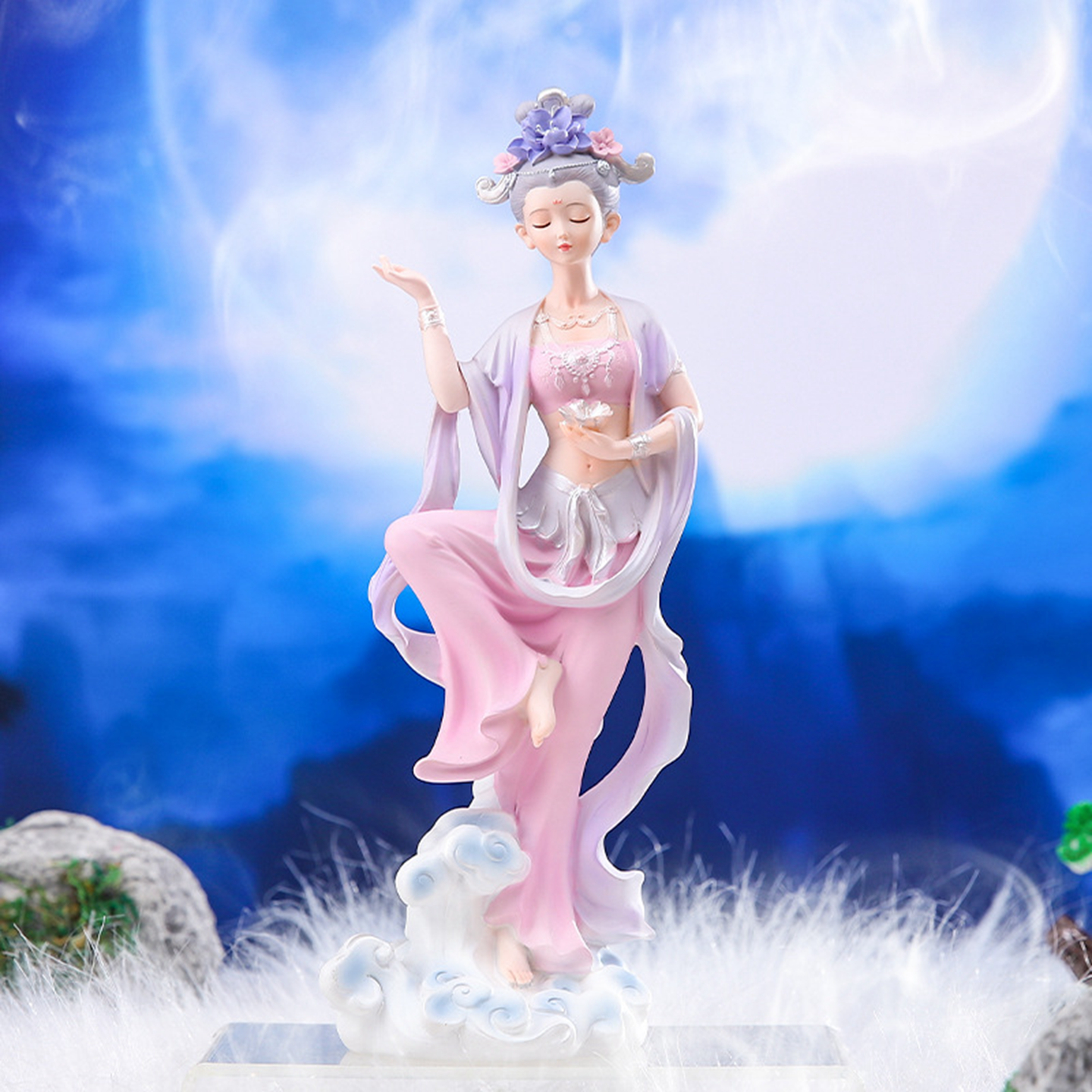 新中式敦煌飞天艺术摆件古风轻奢女朋友生日礼物精致小众风伴手礼