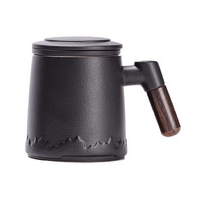 恬静生活陶瓷中式马克杯