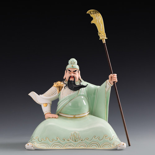 恬静生活陶瓷关羽神像