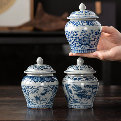 恬静生活陶瓷德化茶叶罐