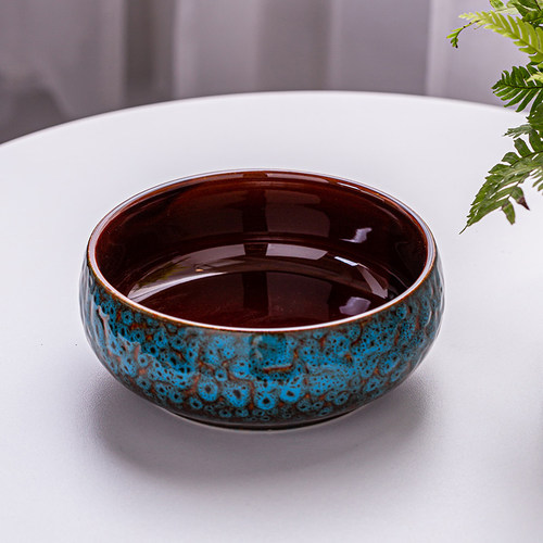 陶瓷窑变大号收纳器皿功夫茶具