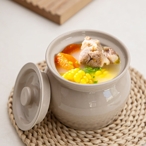 恬静生活瓦罐炖盅陶瓷煲汤坛子