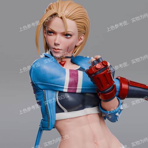 街头霸王 嘉米·怀特3D打印模型STL图纸模型素材白模{自动发货}