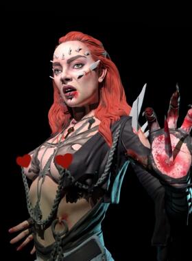 归来 美琳达3D打印模型STL图纸模型素材白模{自动发货}