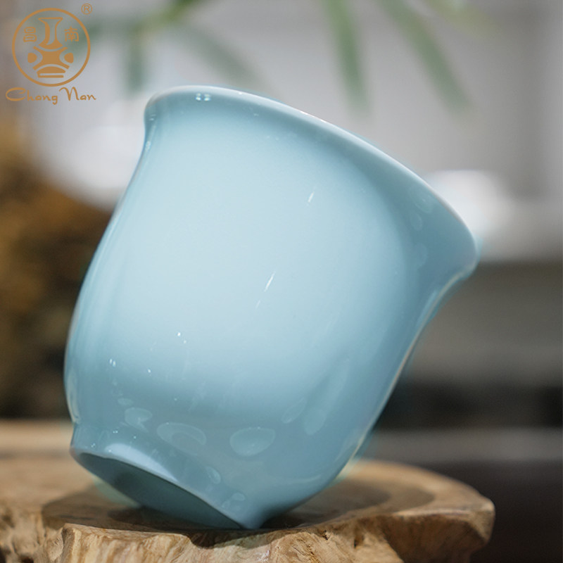 景德镇高温陶瓷水杯家用食品级釉下彩喝水杯子影青瓷杯无盖手握杯,餐饮具,马克杯,淘宝优惠券,粉丝福利购,淘宝优惠卷