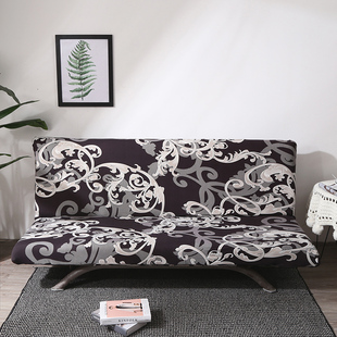 全包弹力沙发罩全盖折叠无扶手沙发套子万能简约沙发床沙发巾通用