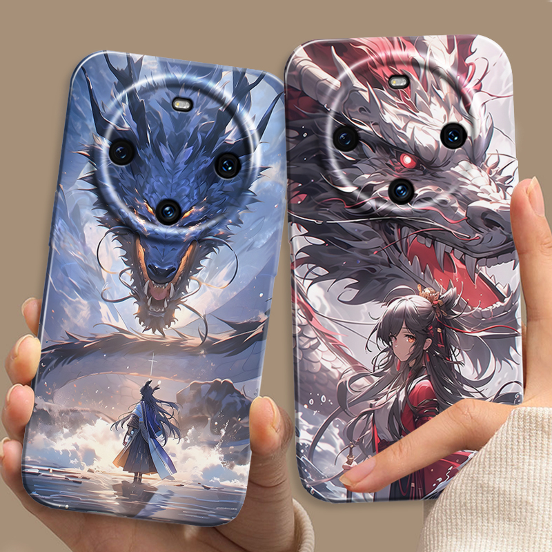 龙少年少女华为系列菲林手机壳