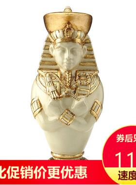 Veronese威罗尼创意工艺品-花瓶-埃及法老-礼品家居装饰摆件