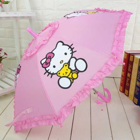 喜卡通凱蒂貓小傘可愛公主雨傘男女中小兒童自動晴雨傘幼兒園遮陽在類目 居家日用, 傘/雨具/防雨/防潮, 傘中 - 來自Buy2taobao.com提供專業的淘寶代購服務